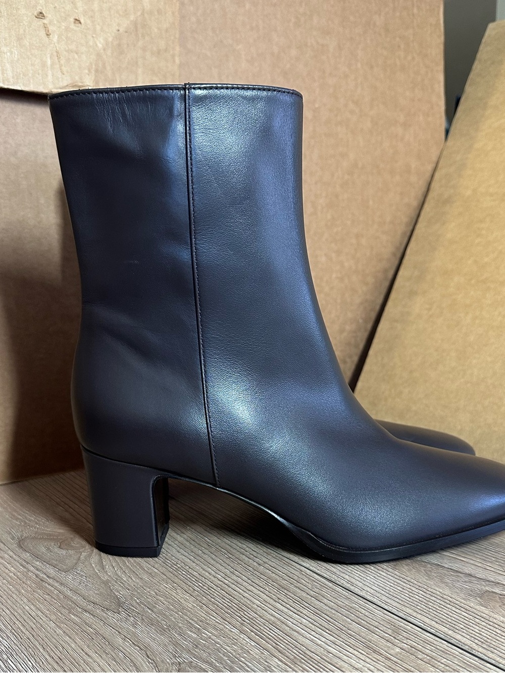 Jenni Kayne Bobby boot chocolate brown leather NWOT - Picture 4 of 12
